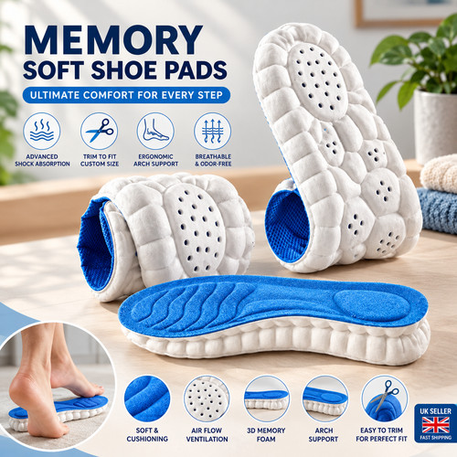 Memory foam shoe - foam, for