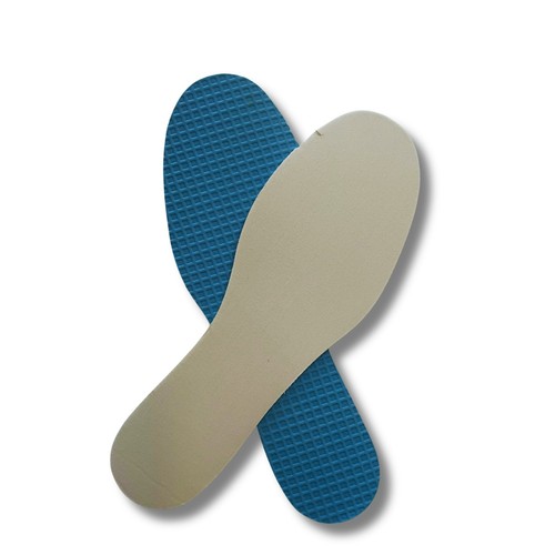 White cotton shoe insoles for - white,
