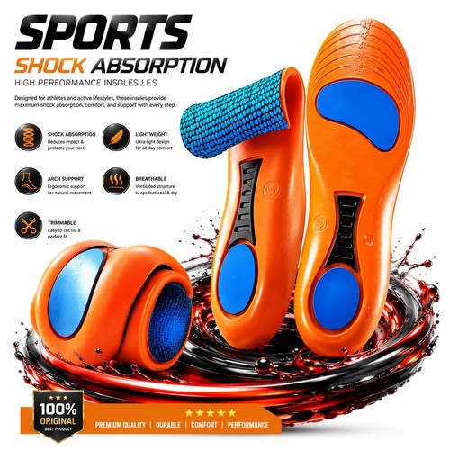 Work boots orthotic insoles - boots,