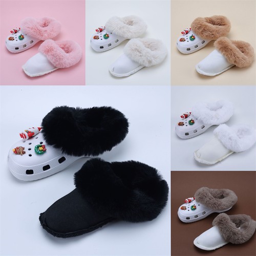 Fluffy liners shoes clogs fur - fluffy,