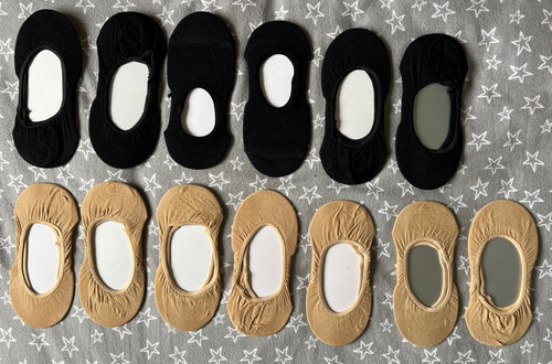 Ladies invisible liner socks - liner,
