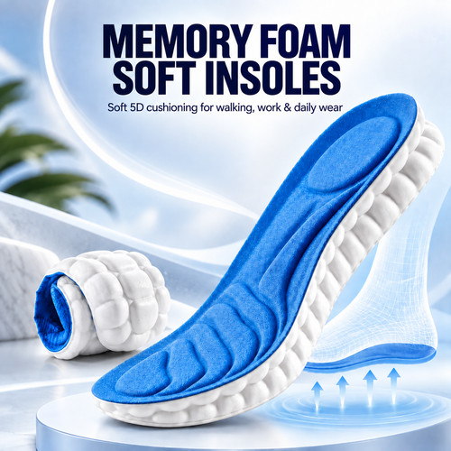 Memory foam insoles - 5d,