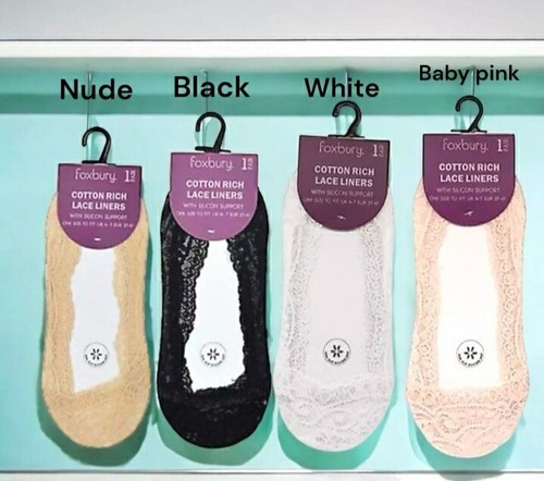 Ladies anti slip footsies skin - anti-slip,