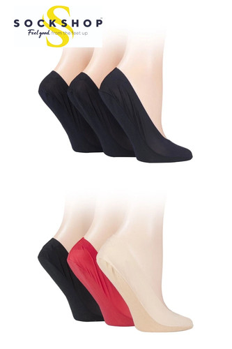 Ladies nylon shoe liners - ladies,